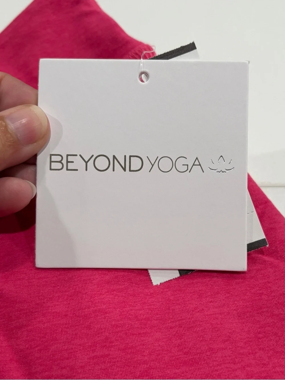 Beyond Yoga Women's XL Spacedye Points Crossover Skirt Vivid Pink NWT Lined